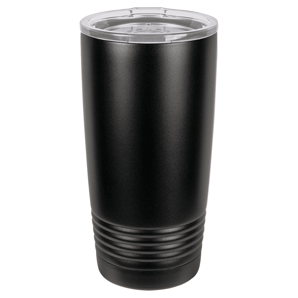 Polar Camel 20 oz Black Tumbler | Impressions Rubber Stamp | Rapid City, SD